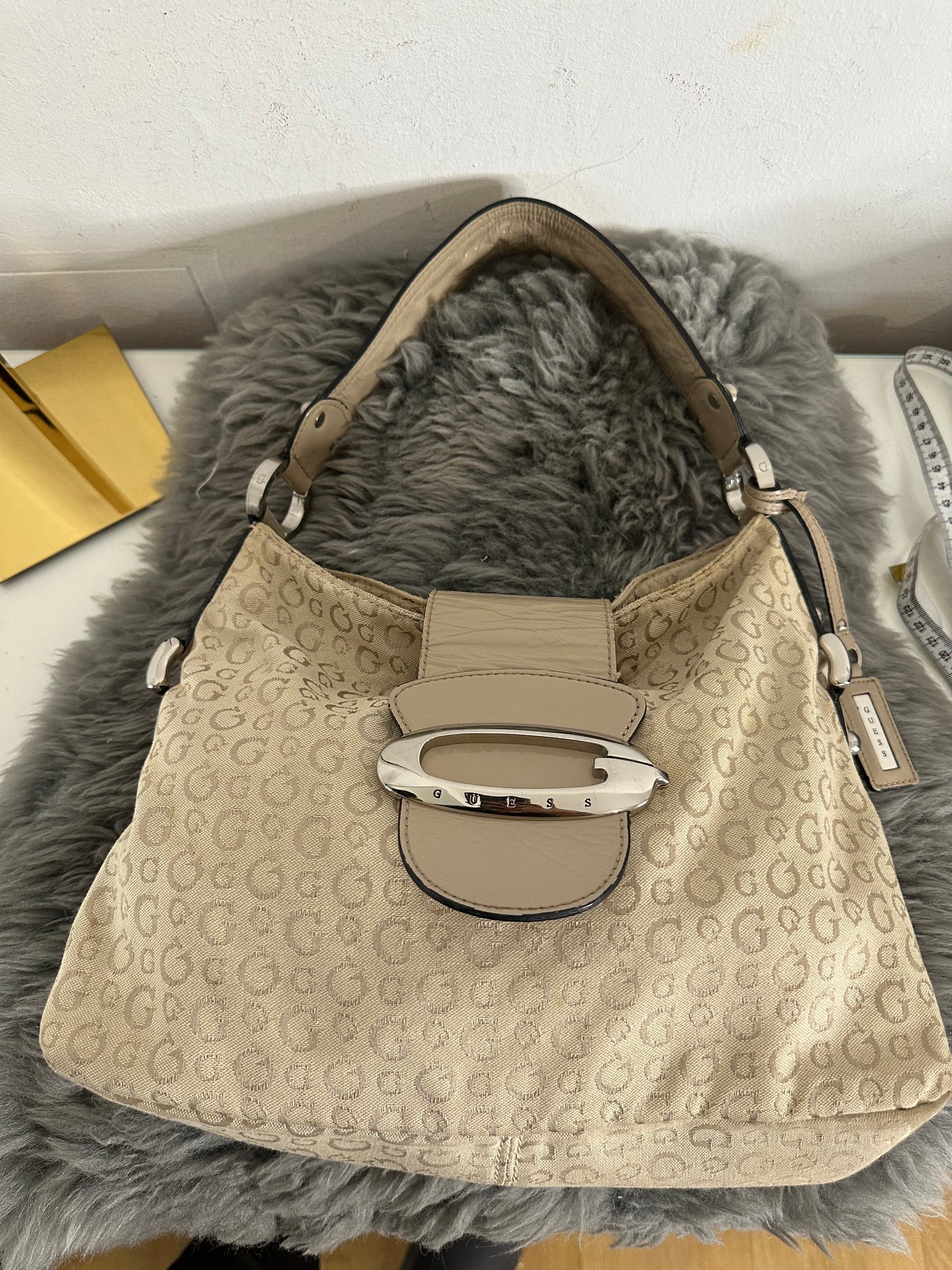 Guess vintage tasche beige