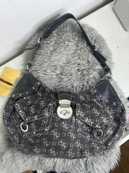 Guess Vintage Tasche denim grau Look