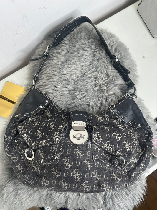 Guess Vintage Tasche denim grau Look