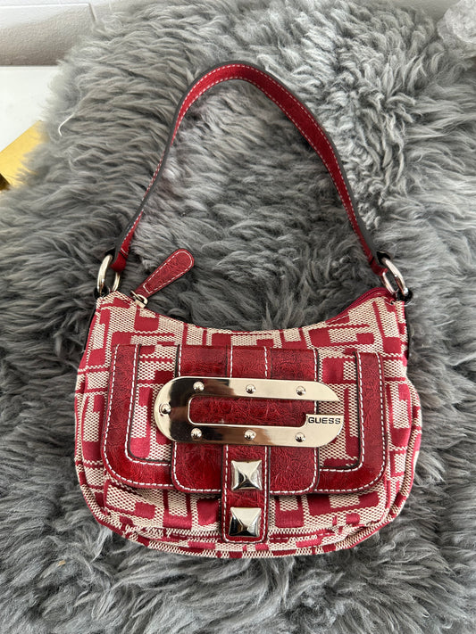 Guess vintage tasche Y2K rot selten