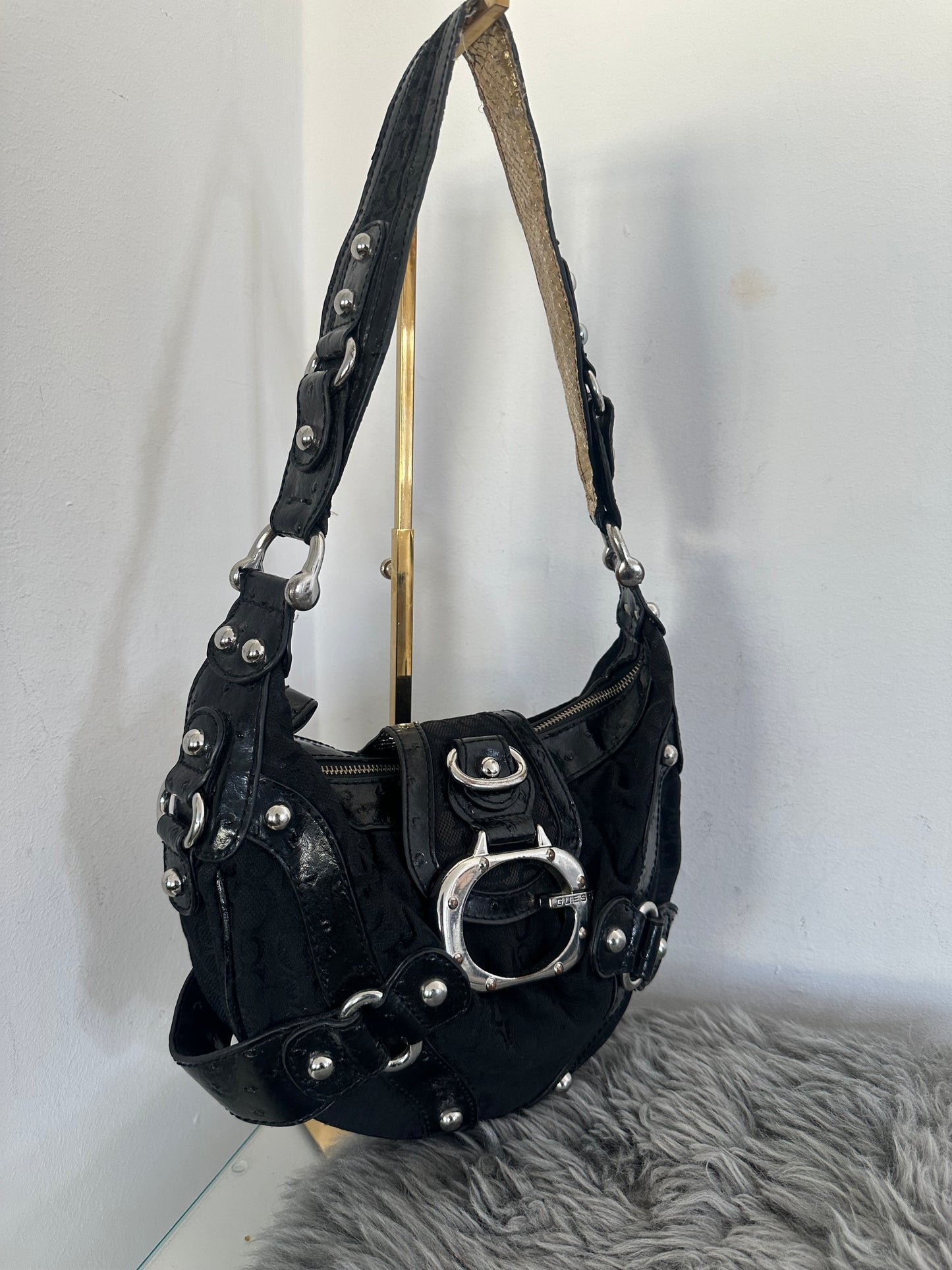 Guess vintage tasche schwarz