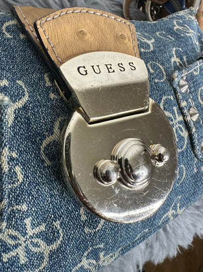 Guess vintage Tasche denim look selten