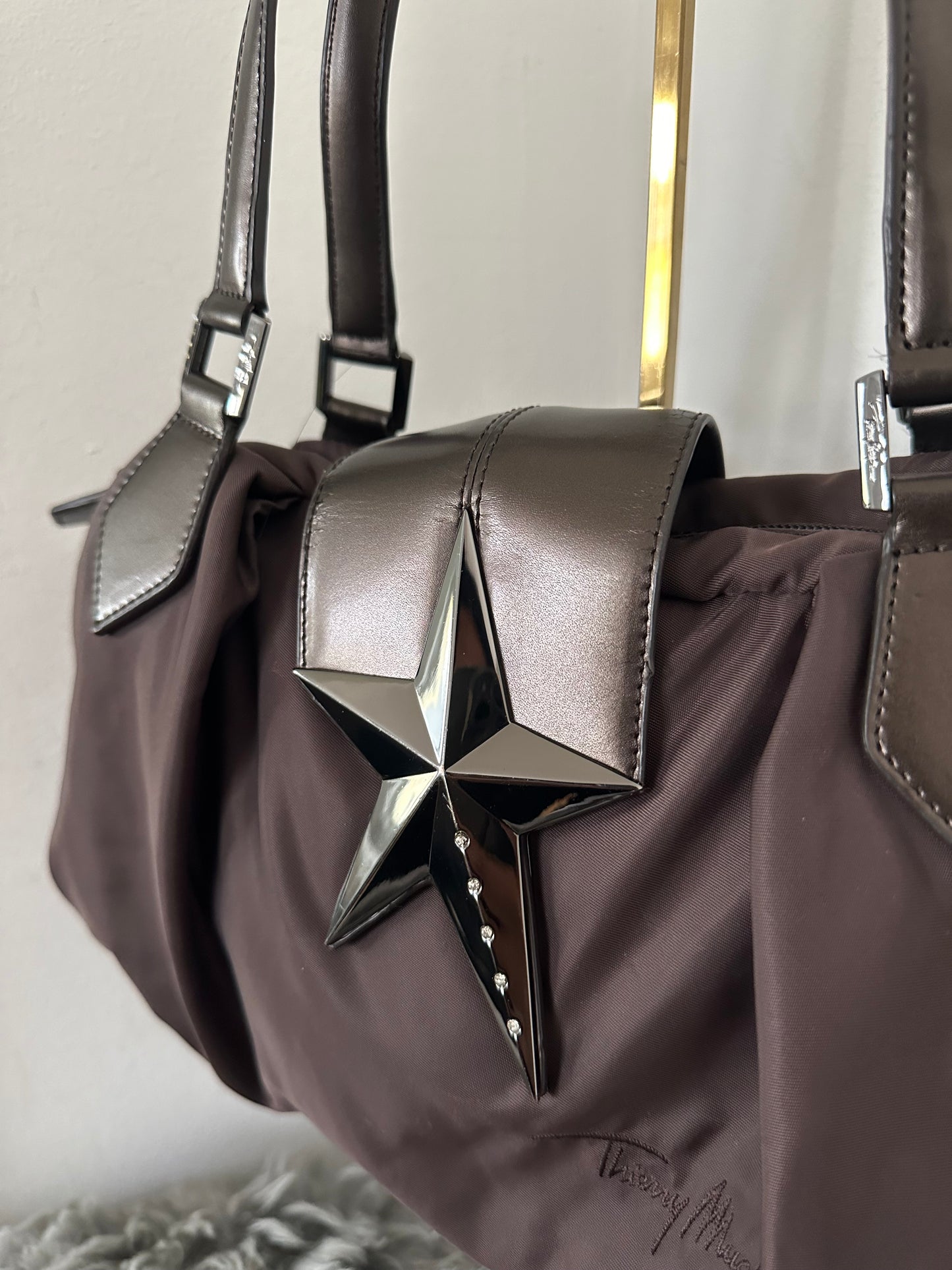 Thierry Mugler vintage Tasche Braun