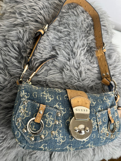 Guess vintage Tasche denim look selten