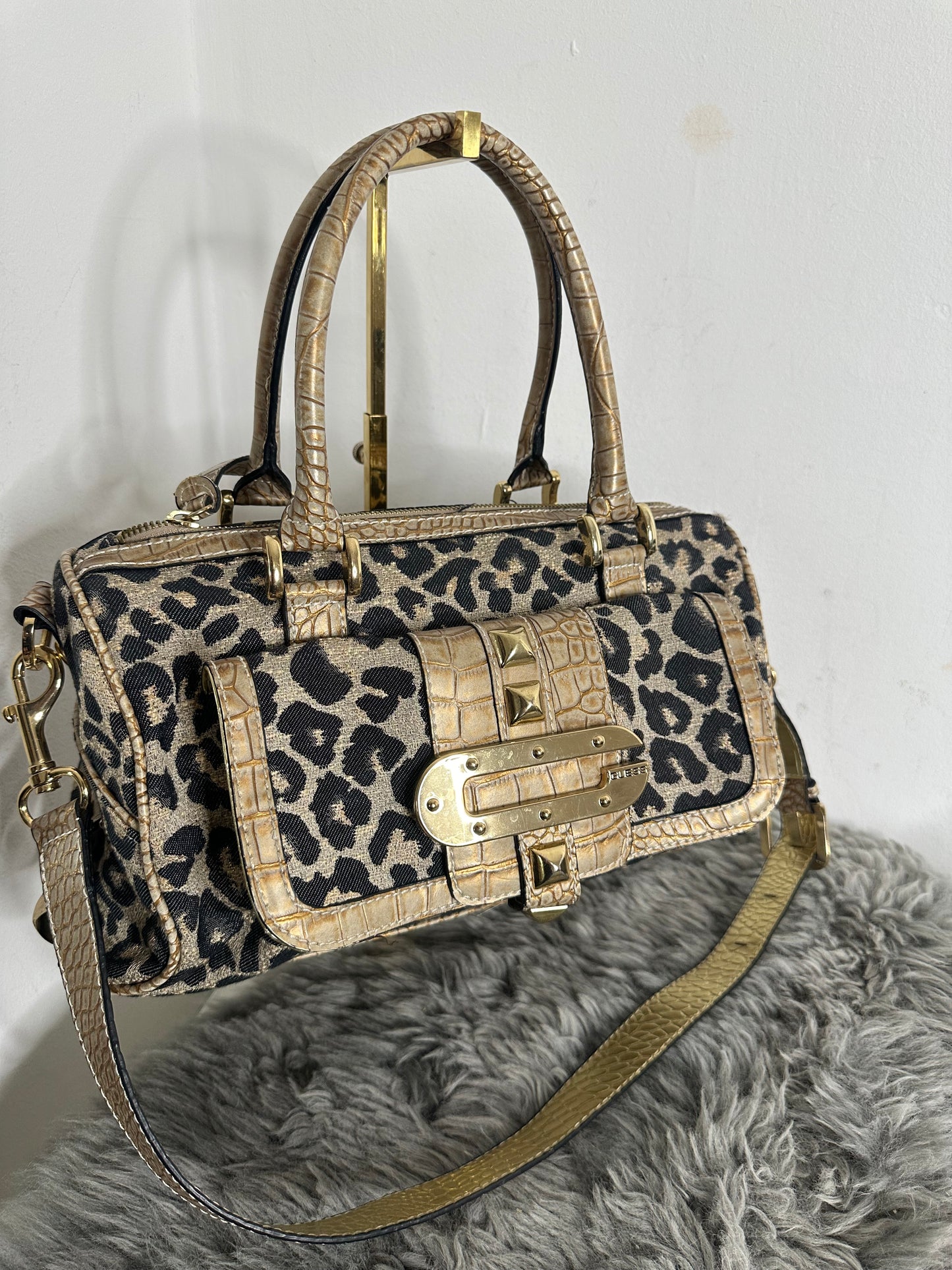 Guess vintage Tasche leopard