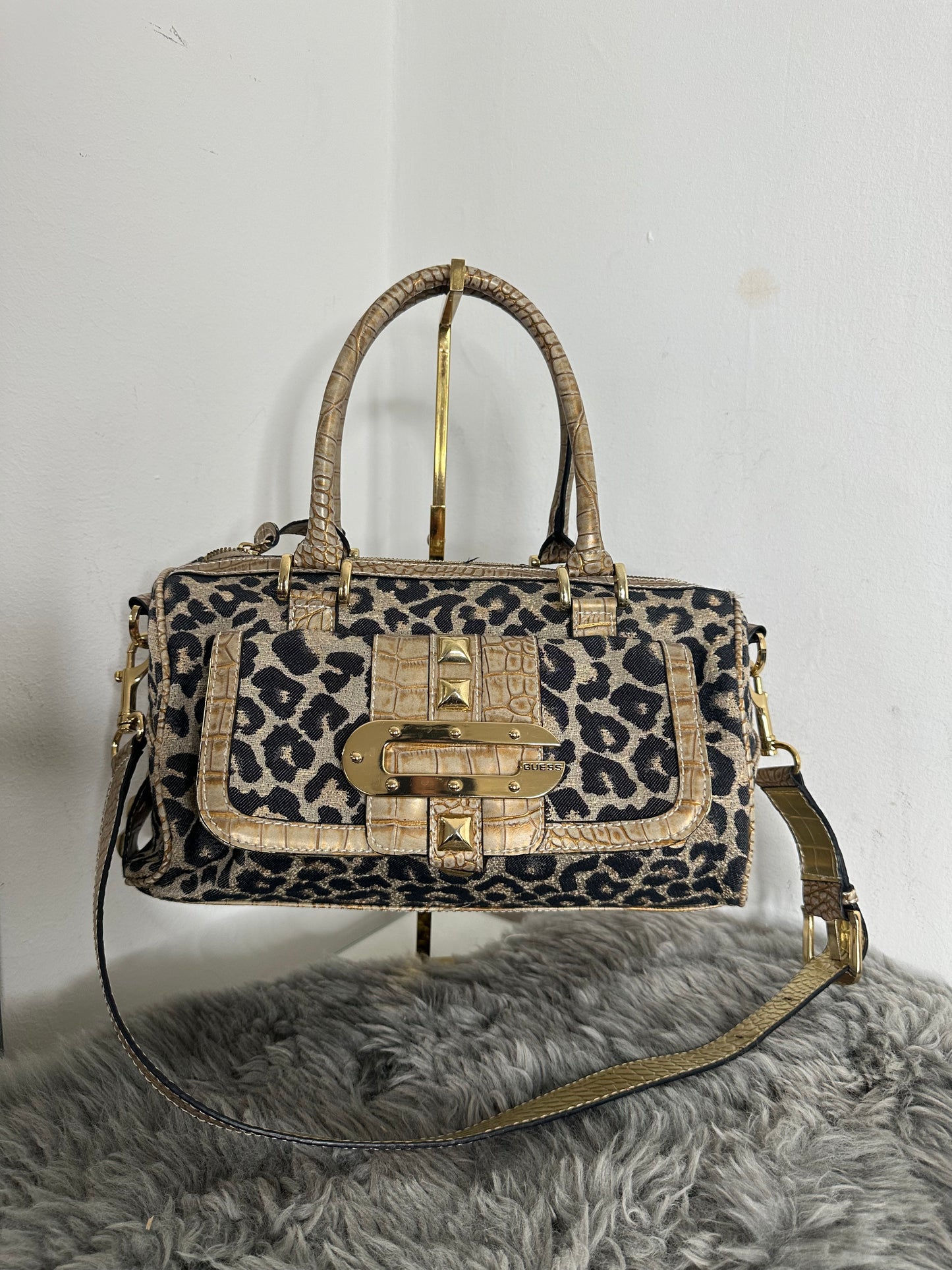 Guess vintage Tasche leopard