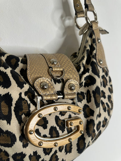 Guess vintage tasche leopard y2k sehr selten