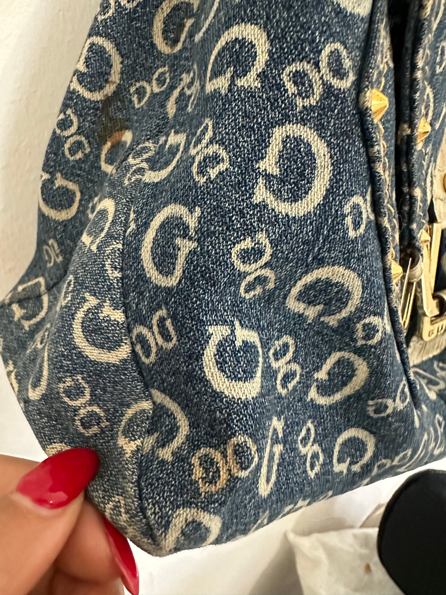 Guess vintage Tasche denim look