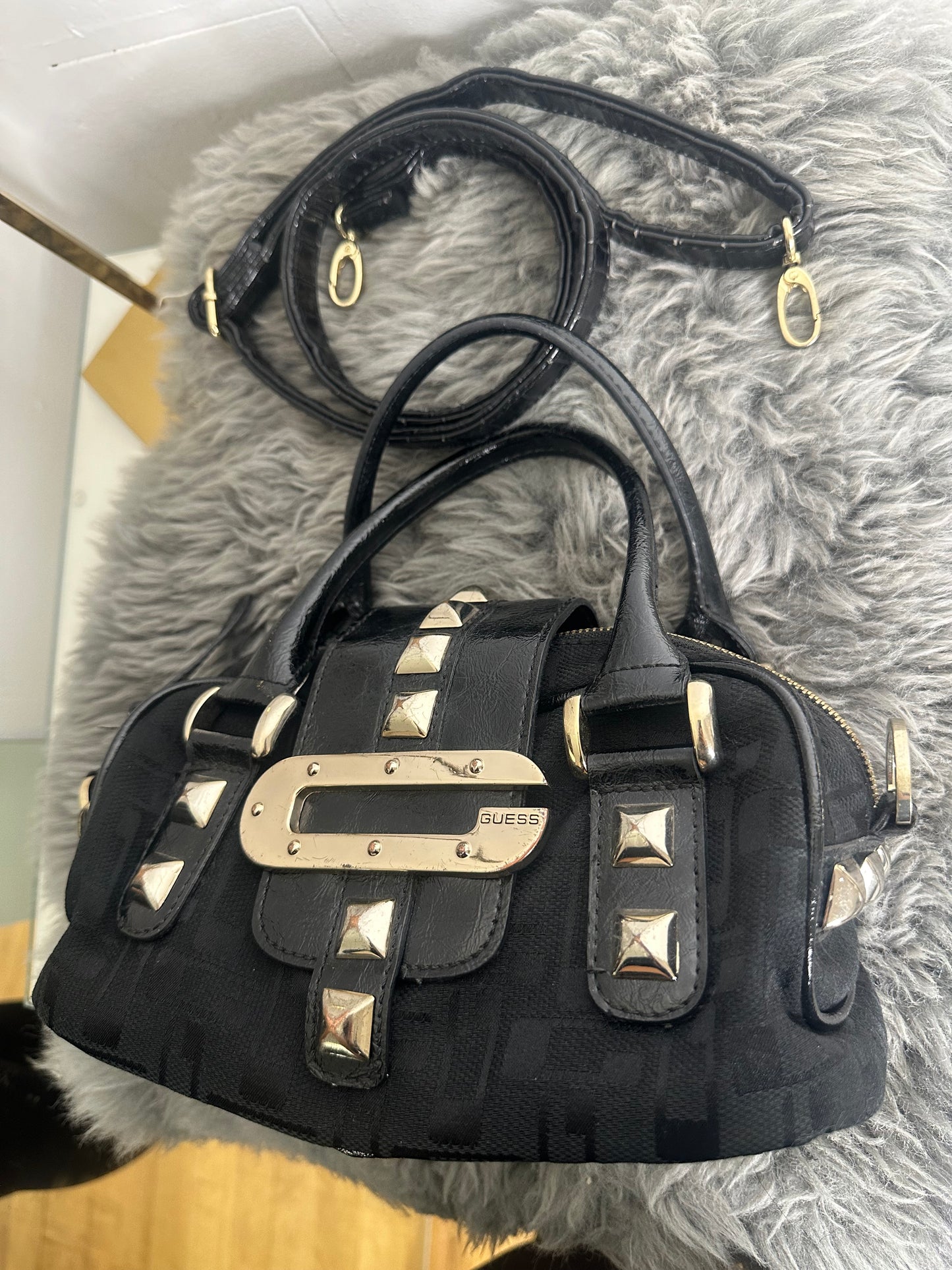 Guess vintage Tasche y2k schwarz