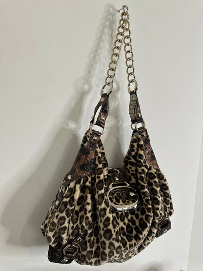 Guess vintage tasche leopard selten