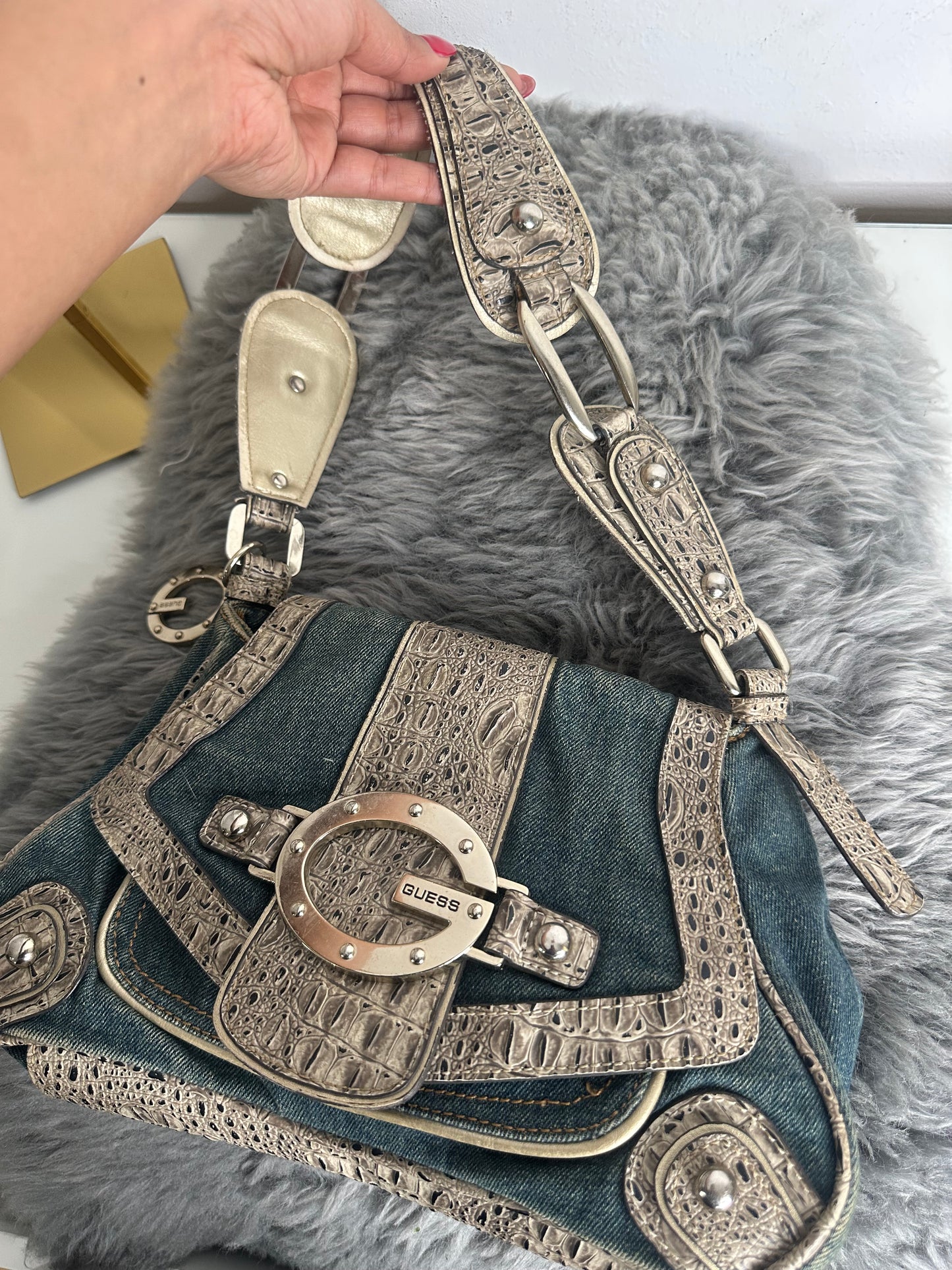 Guess Vintage Tasche y2k Denim