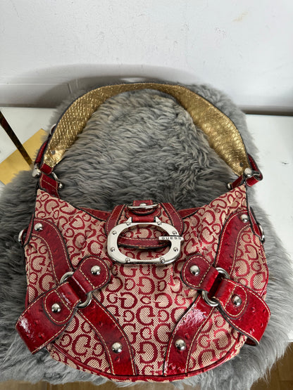 Guess vintage tasche rot sehr seltene Farbe