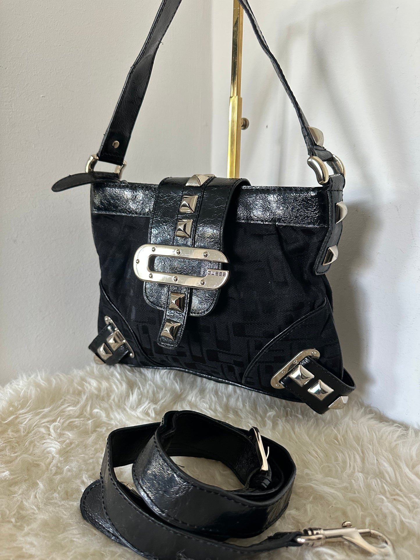 Guess vintage Tasche schwarz y2k