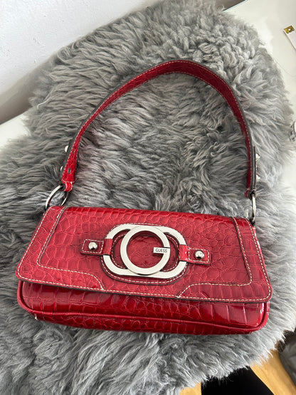 Guess vintage Tasche rot y2k selten