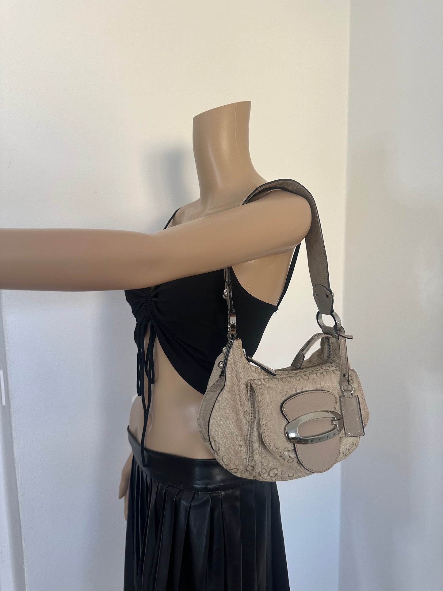 Guess vintage tasche beige y2k selten