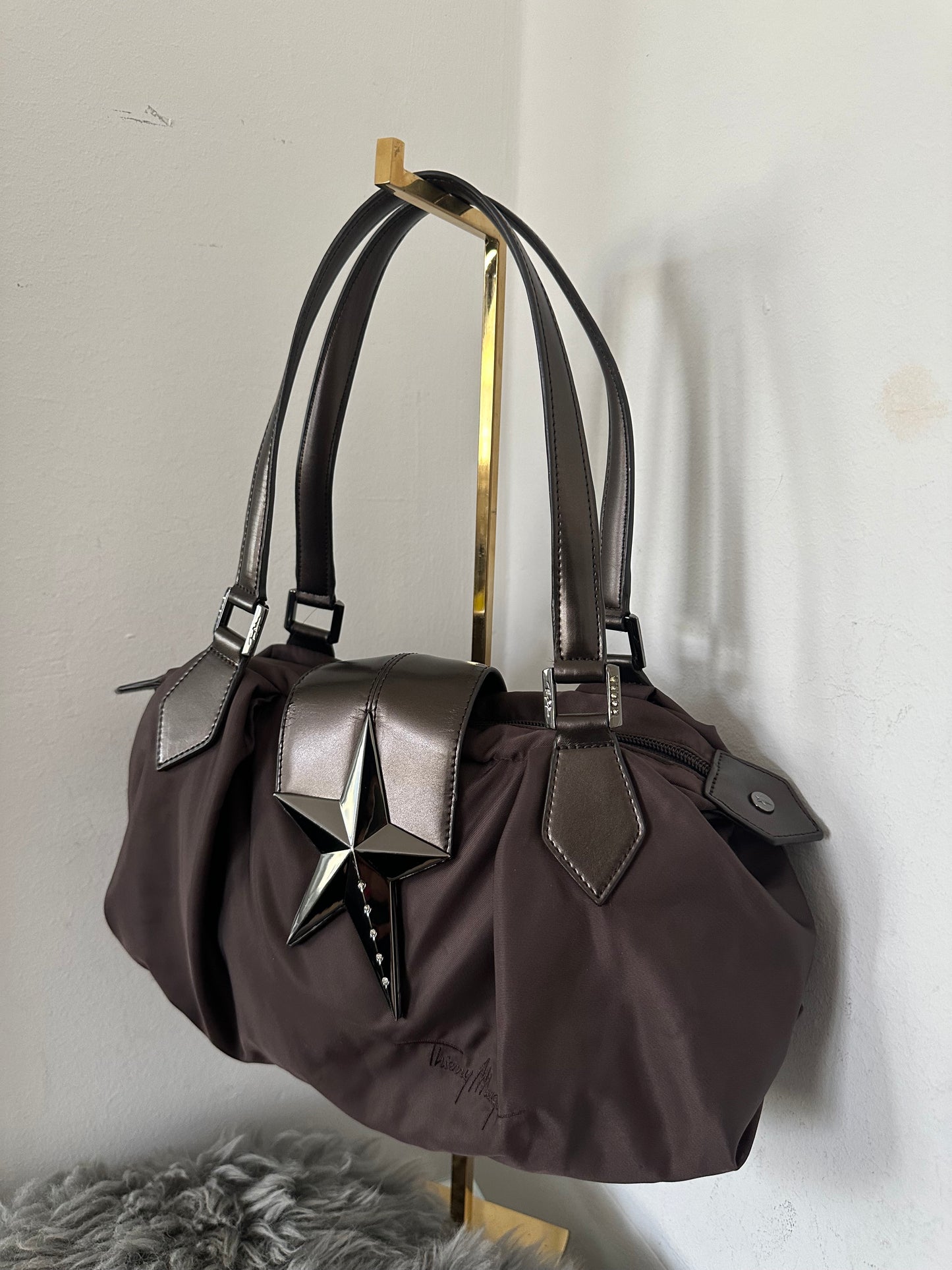 Thierry Mugler vintage Tasche Braun