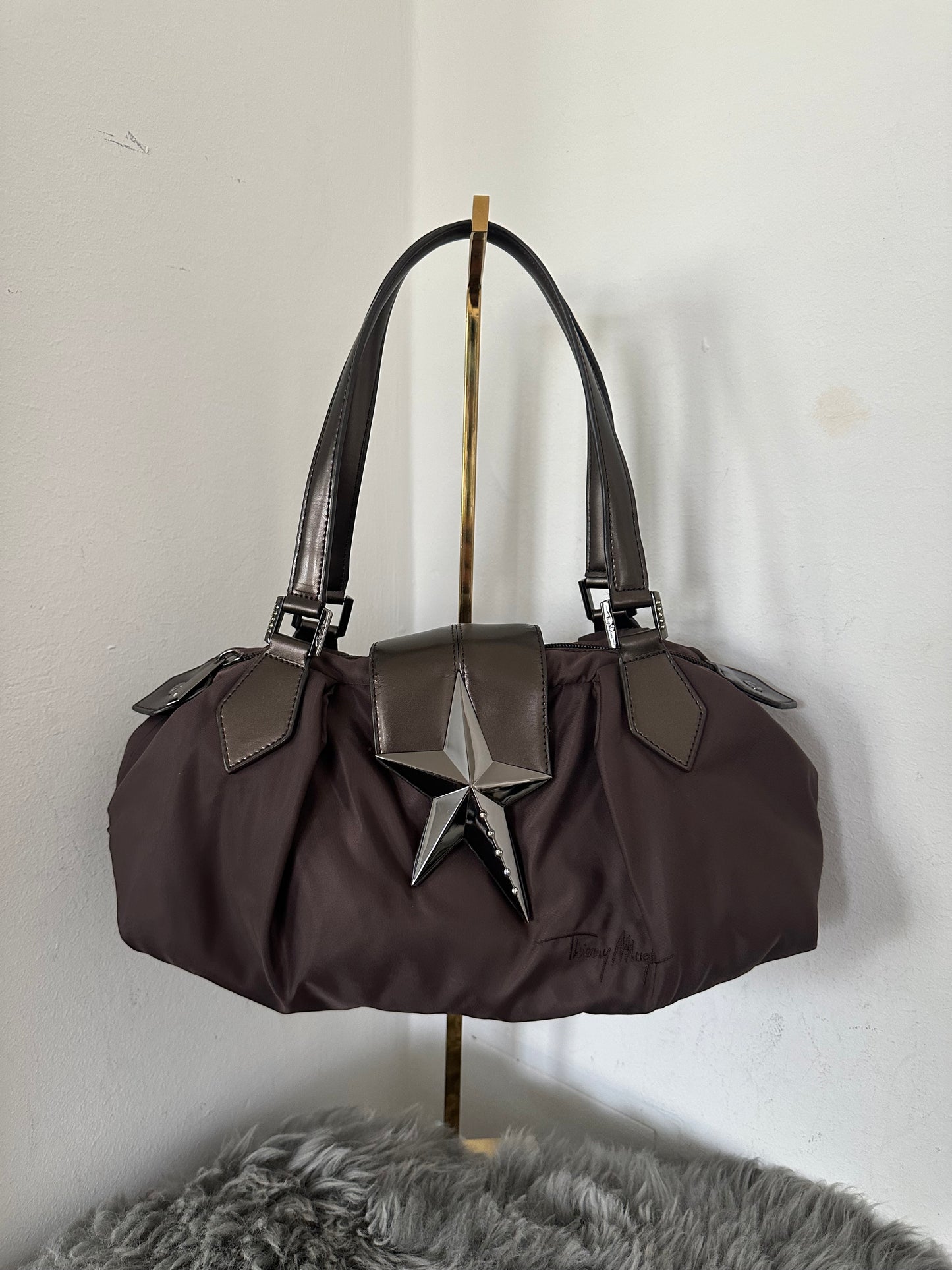 Thierry Mugler vintage Tasche Braun