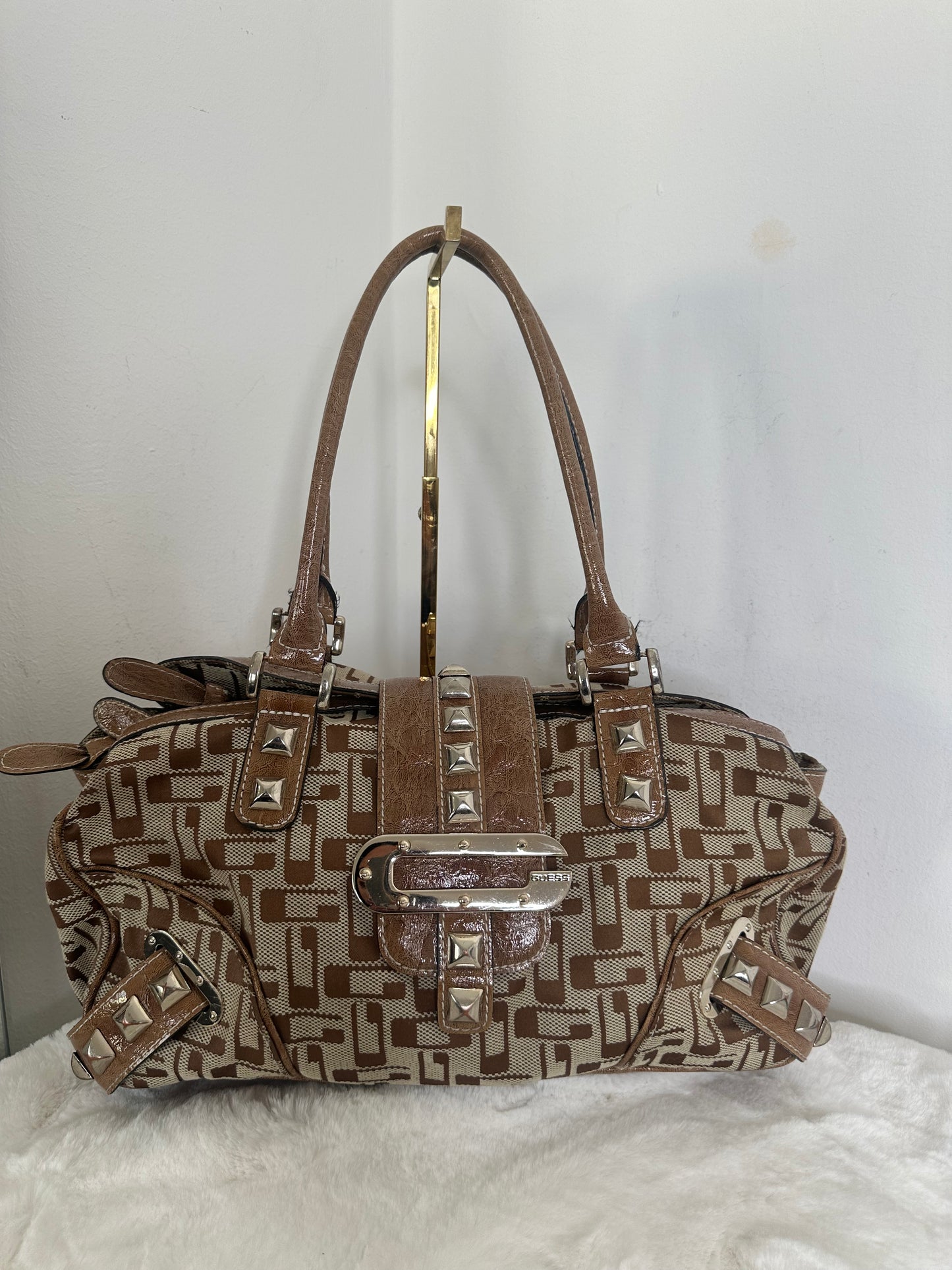 Guess tasche vintage beige Braun y2k