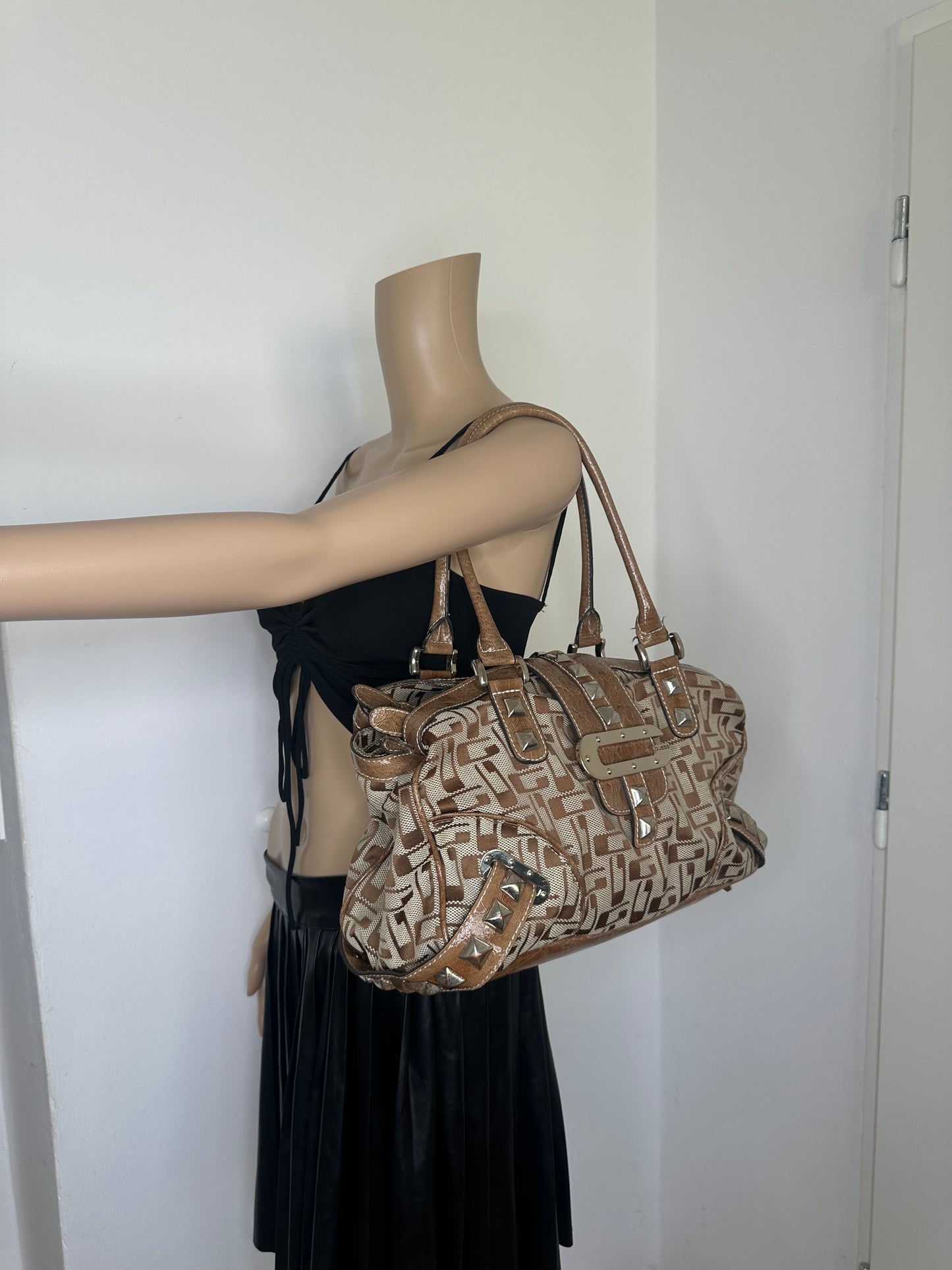 Guess tasche vintage beige Braun y2k