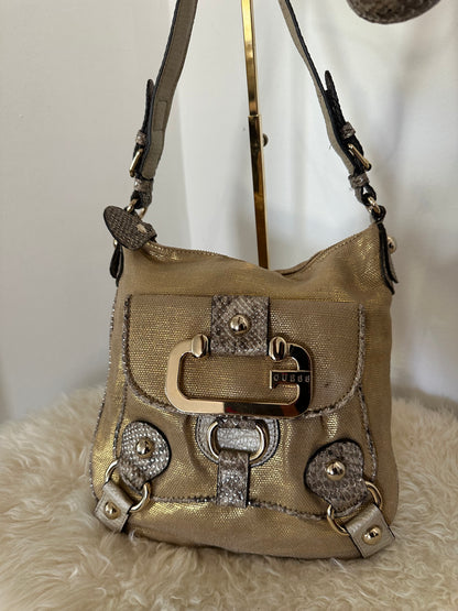 Guess vintage tasche gold