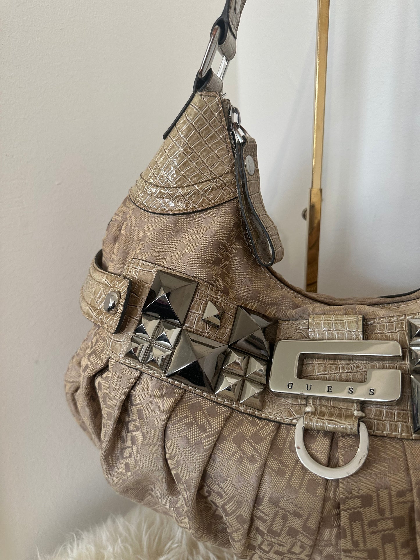 Guess vintage tasche beige