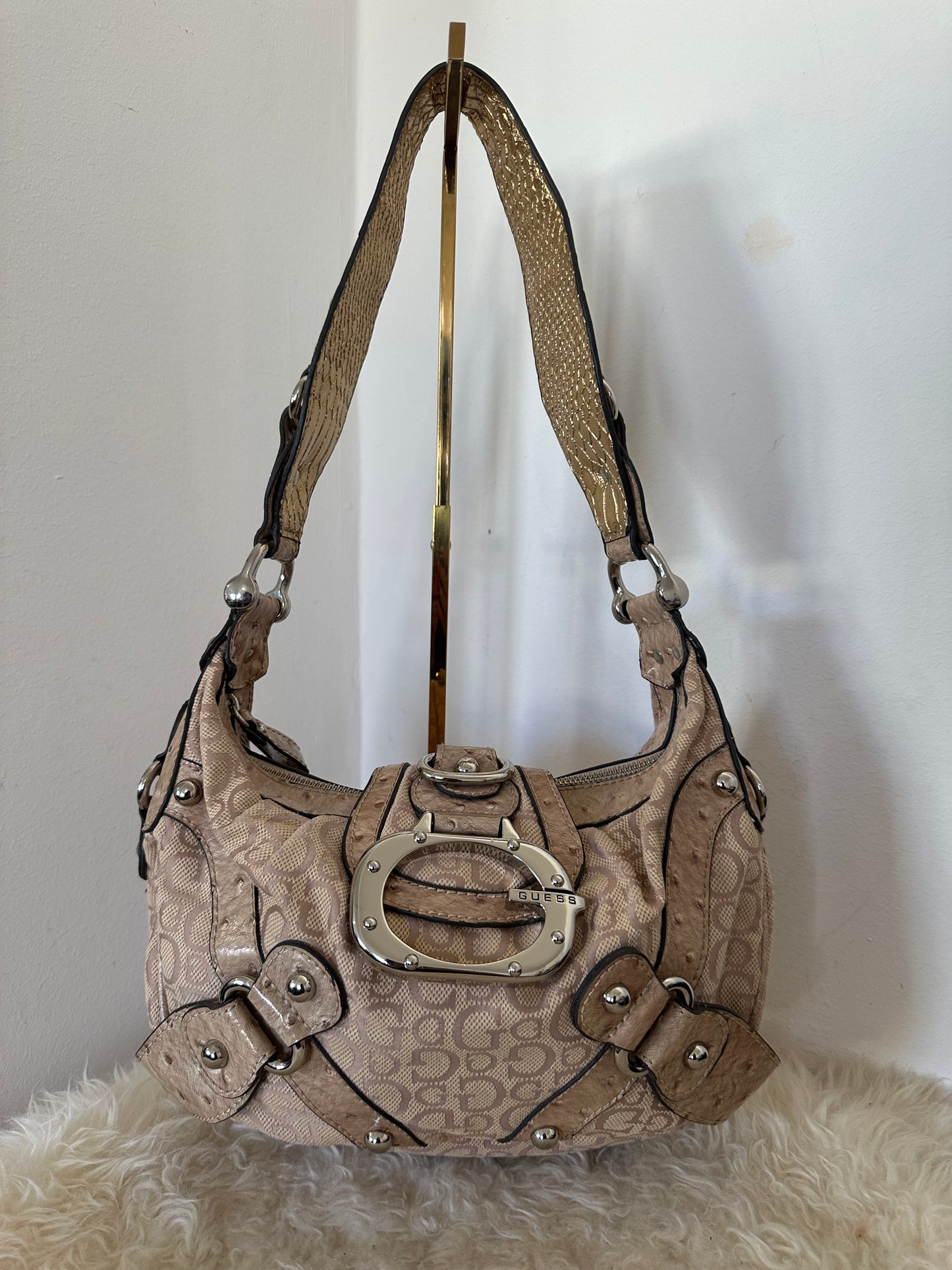 Guess Tasche vintage y2k rare beige