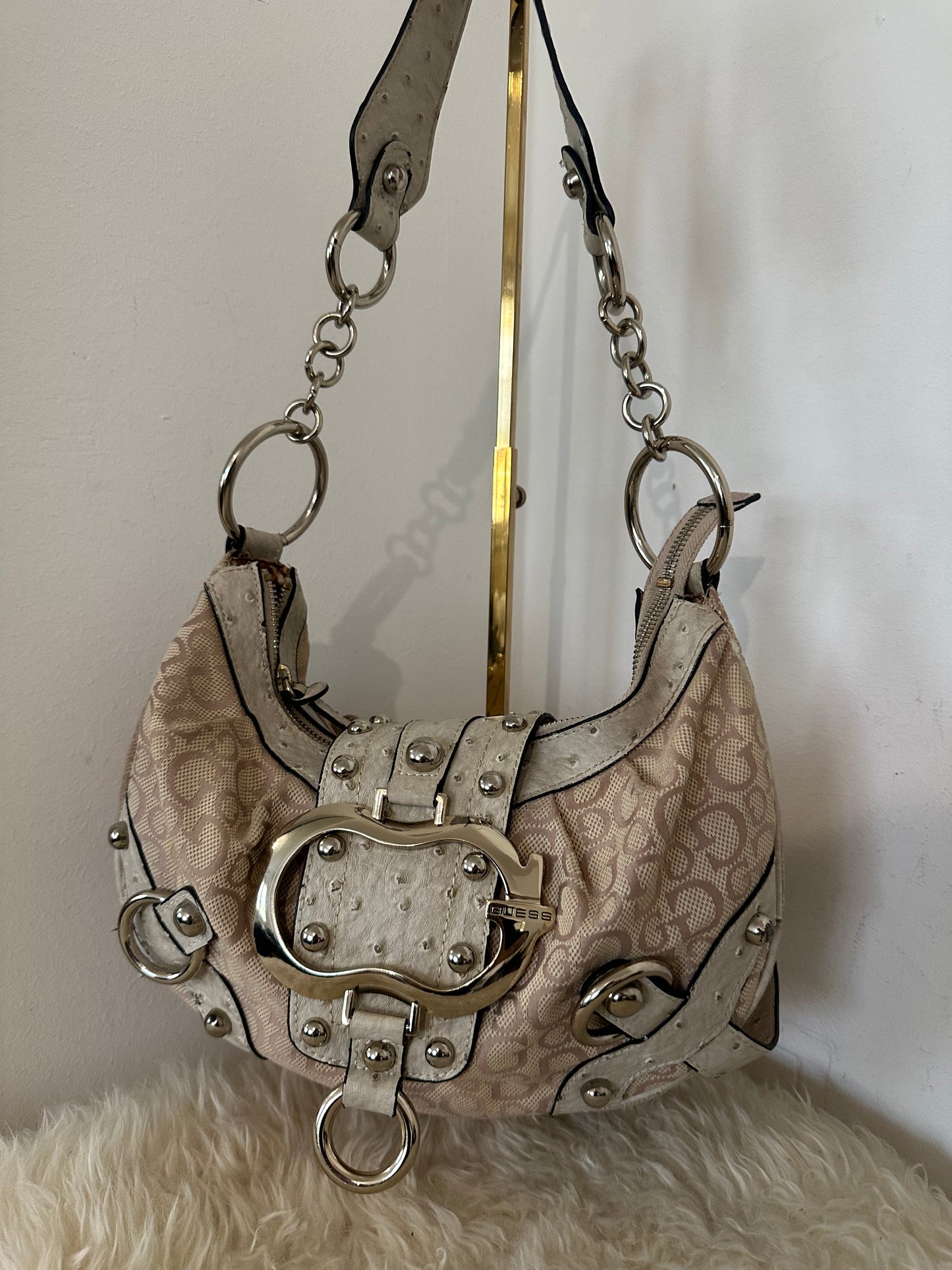 Guess vintage tasche y2k rare beige