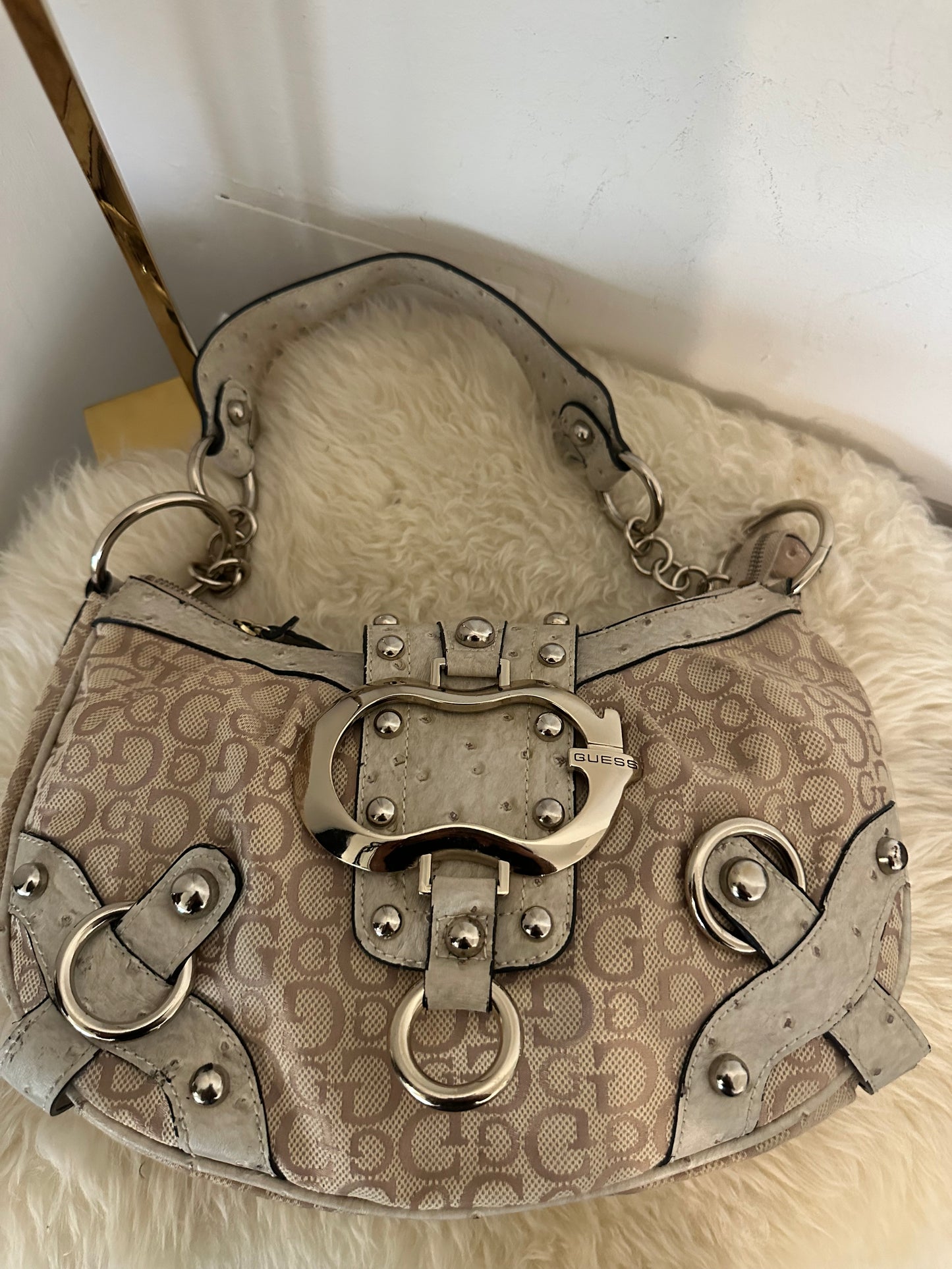 Guess vintage tasche y2k rare beige