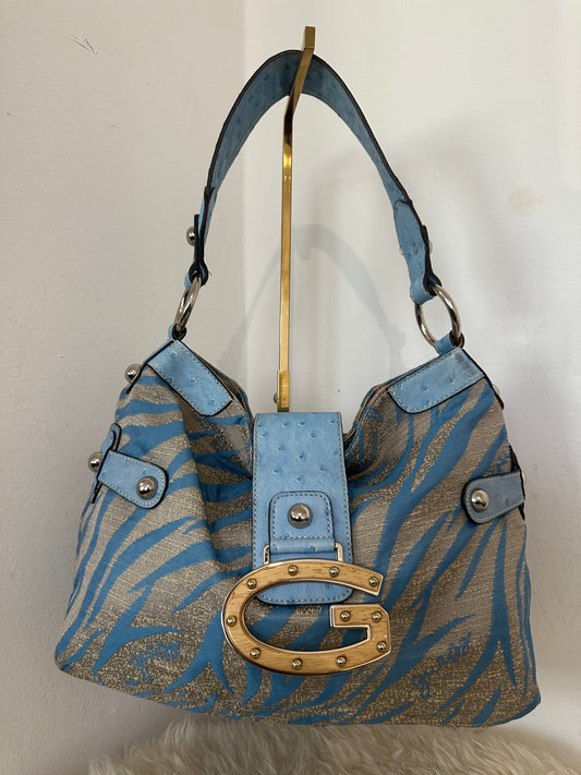 Guess Tasche blau y2k