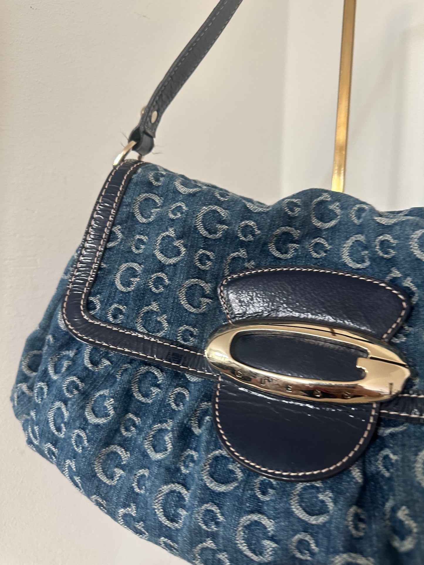 Guess Tasche Vintage Y2K Rare  denim blau