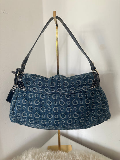 Guess Tasche Vintage Y2K Rare  denim blau