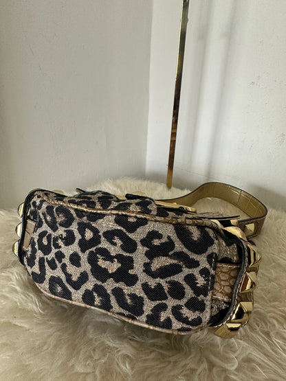 Guess Tasche Vintage Y2K Rare Leopard