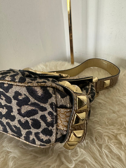 Guess Tasche Vintage Y2K Rare Leopard