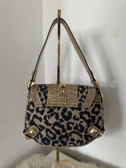 Guess Tasche Vintage Y2K Rare Leopard