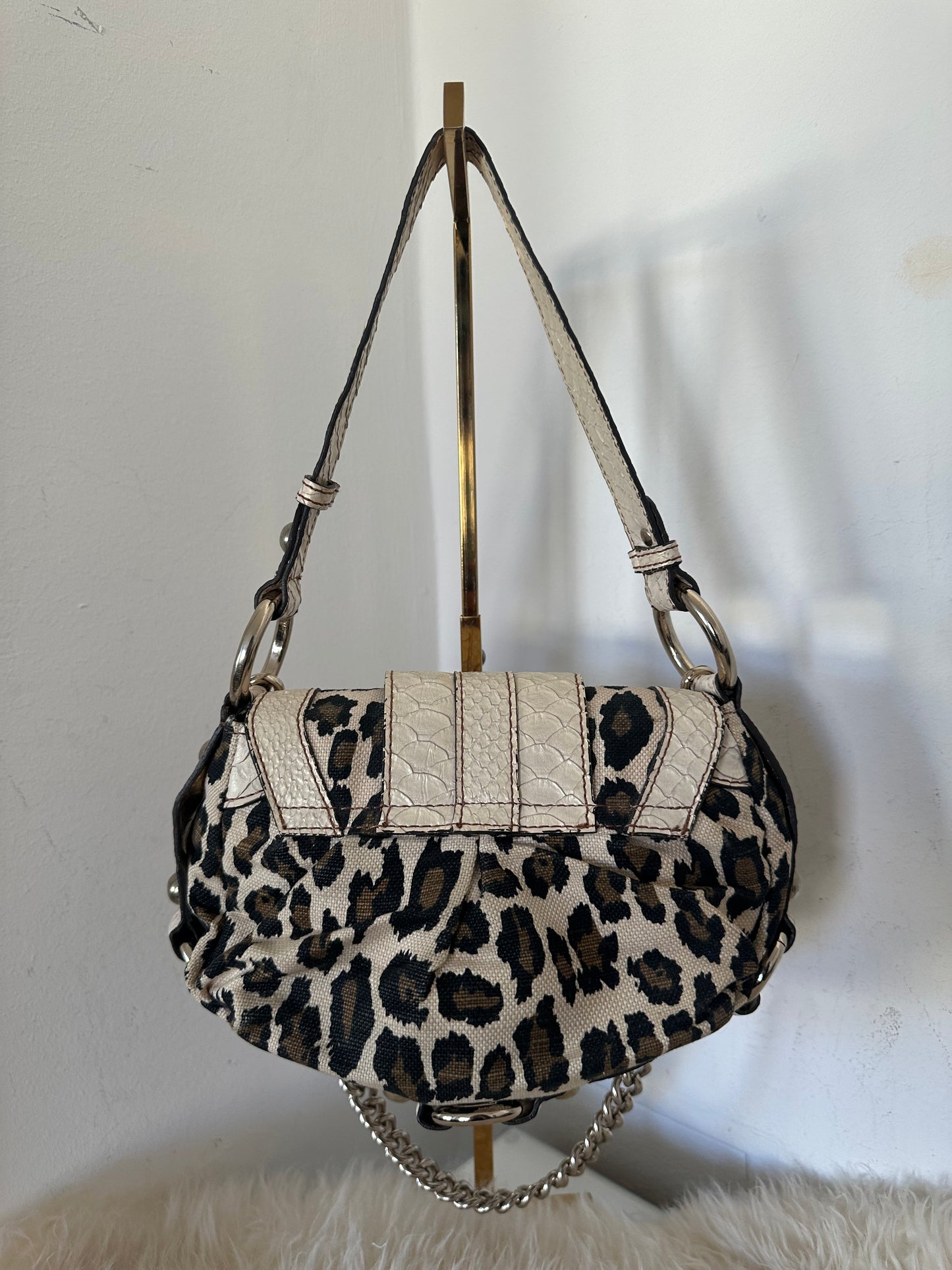 GUESS TASCHE VINTAGE LEOPRAD