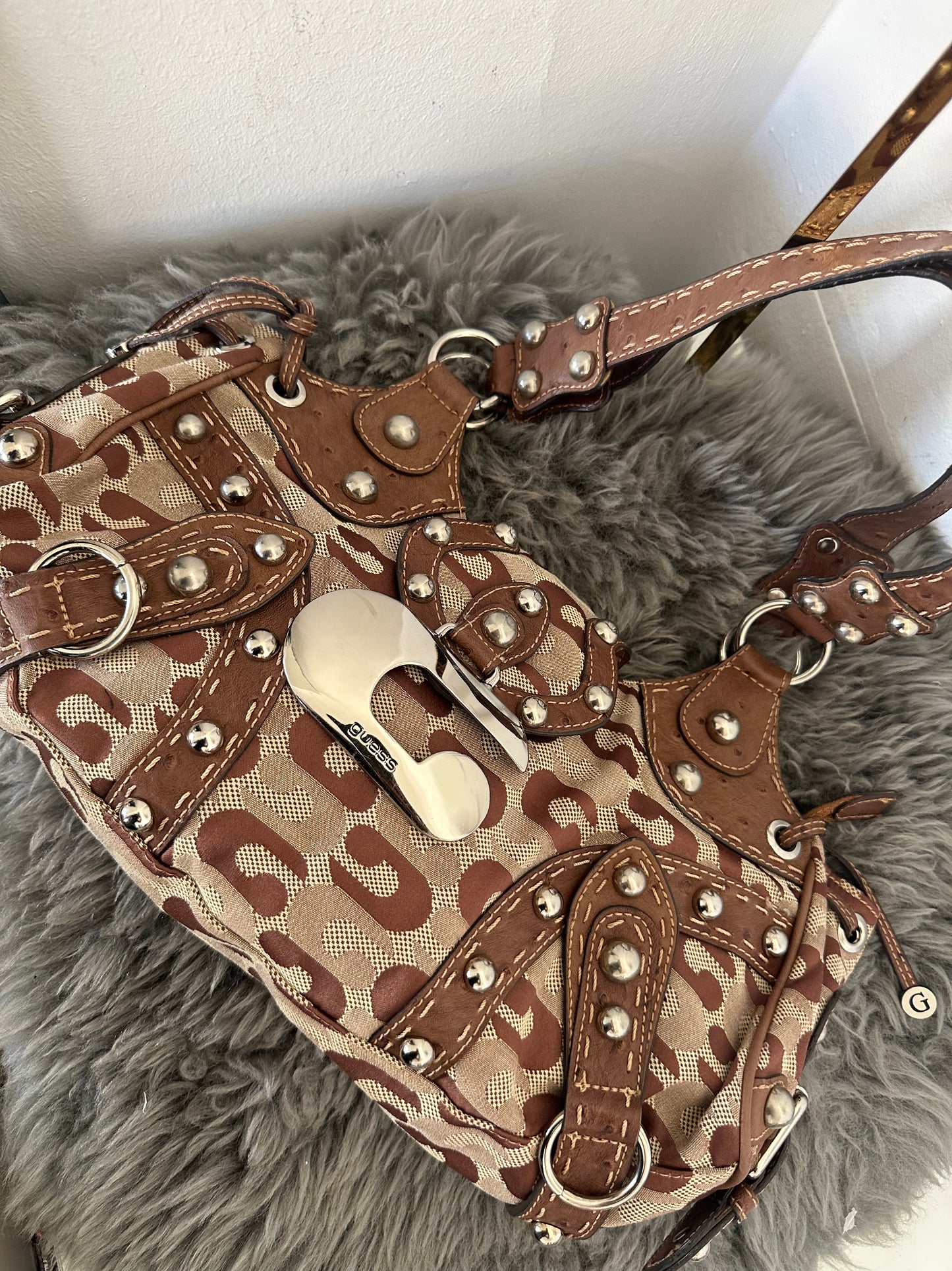 Guess Tasche Vintage Y2K Seltene Tasche