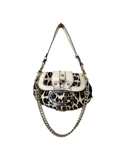 GUESS TASCHE VINTAGE LEOPRAD