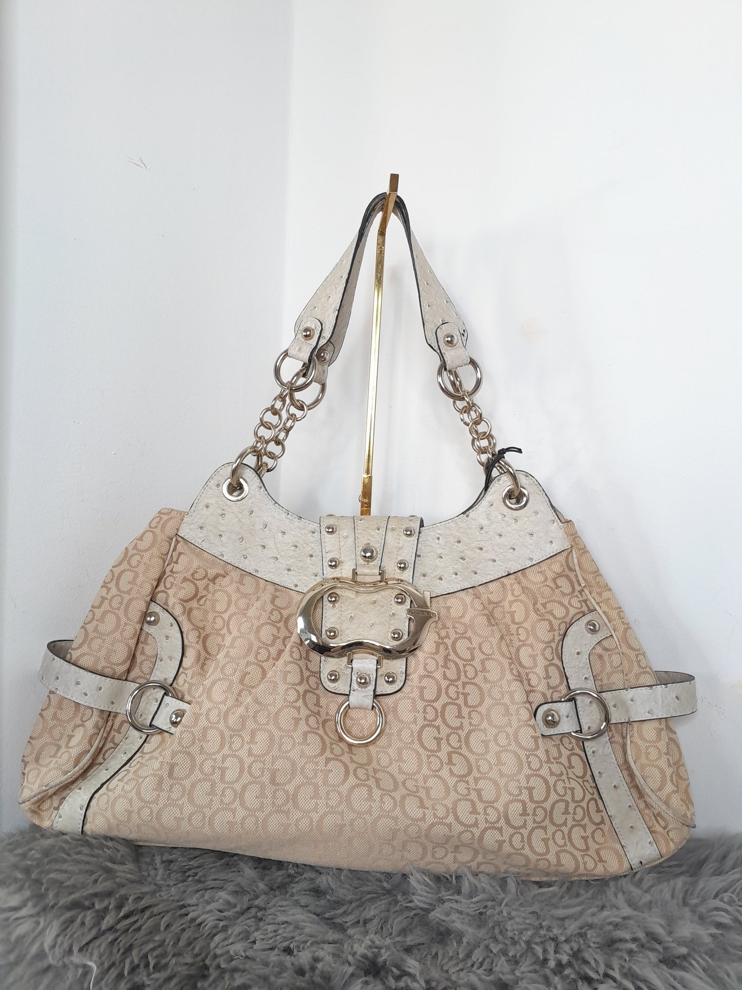 Guess vintage tasche y2k beige