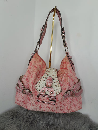 Guess vintage tasche Rosa MIT geldbörse