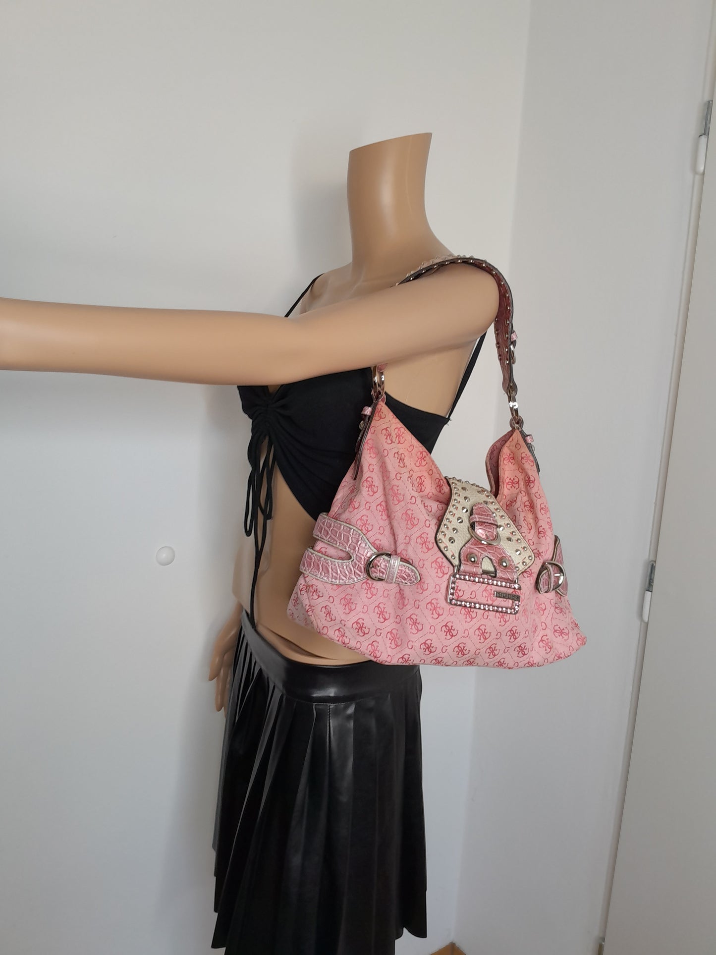 Guess vintage tasche Rosa MIT geldbörse